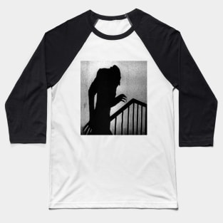 Nosferatu Shadow 1922 Baseball T-Shirt